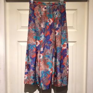 Jonathan Martin Vintage Sm. Tropical Floral Skirt